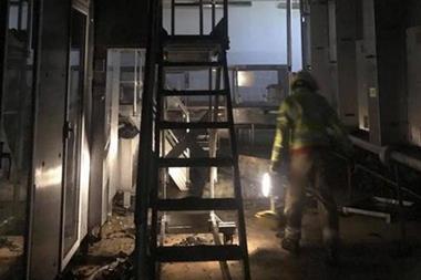 Bakkavor hit by major fire at Nantwich bakery site