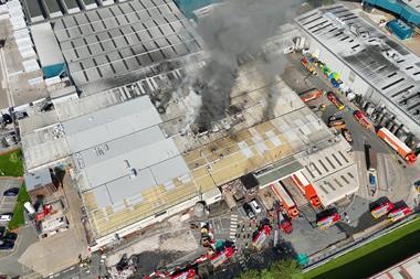 Lancashire Fire and Rescue Service - Warburtons Fire May 2026