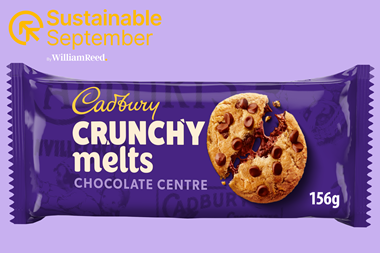 Mondelēz International - Cadbury Crunchy Melts is one of the UK products afftected by the change to paper packaging - 2100x1400