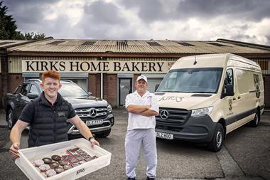 Kirks Home Bakery has added a third Mercedes-Benz Sprinter to its fleet