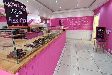 The Fine Brownie Co. new shop in Southampton  2100x1400