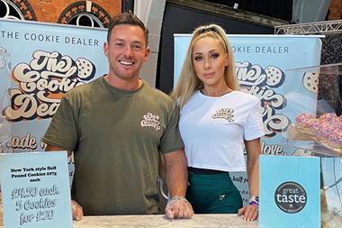 The Cookie Dealer - Co-founders David and Agate Sawyer - 2100x1400