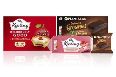 Premier Foods NPD - Mr Kipling Cherry Bakewells and Chequered Cake and Plantastic Brownies 21001400