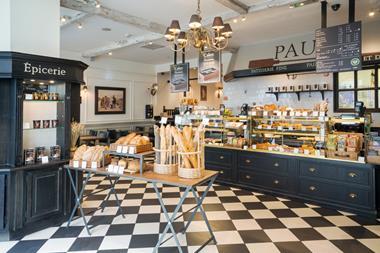 Internal shot of Paul UK's Baker Street location
