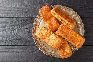 Pain Suisse on a tray