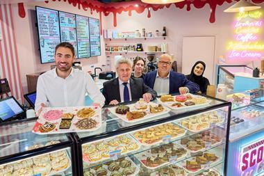 L-R Batch’d MD Harry Clavane, Finance Yorkshire CEO Alex McWhirter, Batch’d employee Emma Kelly, Finance Yorkshire head of growth fund Ian Brown, and Batch’d employee Nahid Ahmed