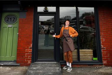 Outpost Bakery - Co-founder Katrina Bozikovic outside her bakery and shop in Eccleston - 2100x1400