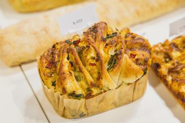 British Baker - Pesto, Roasted Pepper & Mozzarella Babka by 31 Mallory Bakery won a gold medal