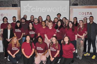 Cineworld Costa Coffee partnership