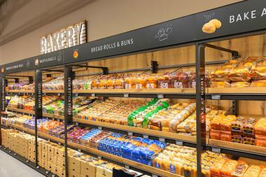 Aldi - Updated bakery fixture at the Aldi supermarket in Bristol