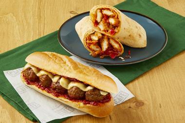 New Meatball Marinara Melt Sub and Southern Fried Chipotle Chicken Wrap at Morrisons Cafe   2100x1400