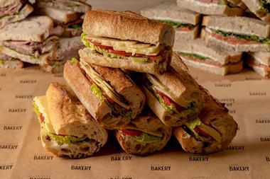 Claridge's Bakery - Cheese salad baguettes