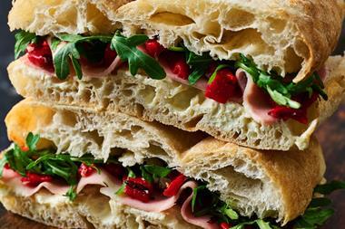 Co-op - Irresistible Italian Mortadella & Mascarpone Focaccia - 2100x1746