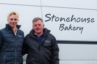 Stonehouse Bakery - Harvey Clacherty and his father Ian