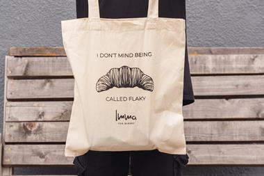 Imma the Bakery branded tote bag