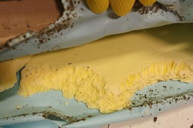 Margarine gnawed by rats at Bakery Quality First factory in Liverpool  2100x1400