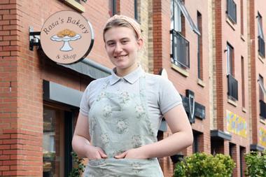 Rosa's Bakery teenage founder Rosa Cundill