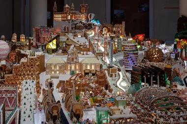 Gallery: gingerbread city unveiled at Somerset House