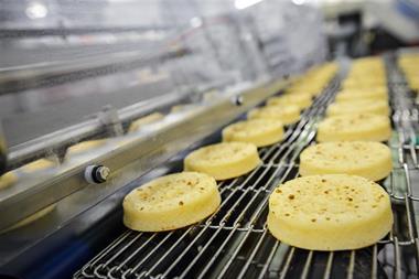 Warburtons - Crumpet production line