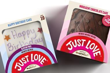 Just Love rebrand pack shot