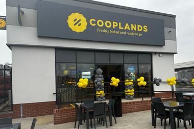 A Cooplands bakery outlet at the Dragonville Industrial Estate on the outskirts of Durham
