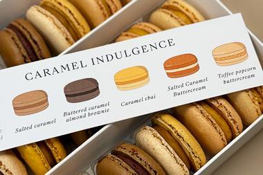 Hilton Macarons - Caramel Indulgence selection box 2100x1400