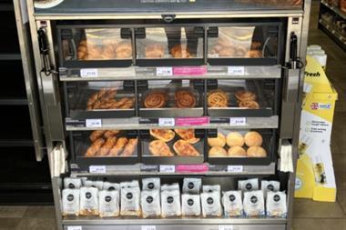 Asda bake on shop floor model