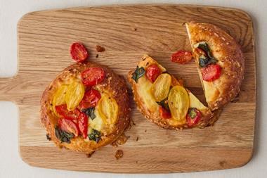 Gail's - Cheese, Tomato & Basil Savoury Bun - 2100x1400