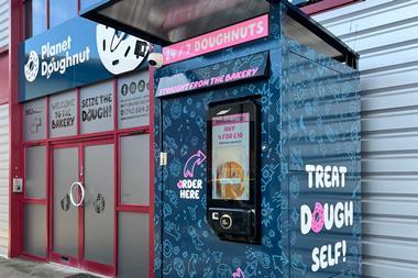 Planet Doughnut Vending Machine