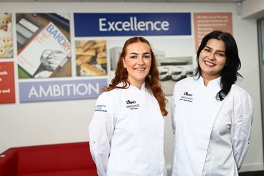 Bako - Holly Buttner (left) and Alessia Ferreira Kilicaslan are participating in this year's Young Bakers initiative