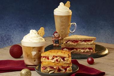 Turkey & Trimmings Toastie_Turkey Feast Sandwich_ Gingerbread & Cream Hot & Iced Latte