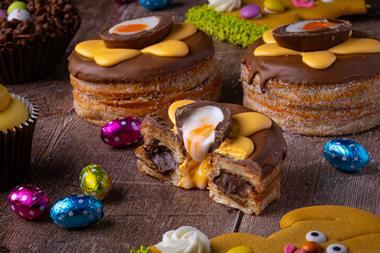 Wenzel's The Bakers - Easter Chocolate Egg Croisnut - 2100x1400