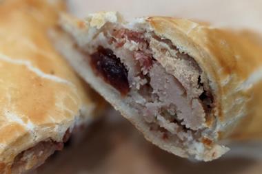 Stacey's Bakery's Festive Sausage Roll