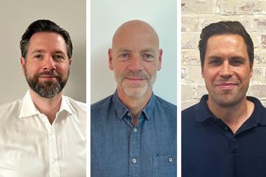 New senior appointments at Jnck Bakery - (L-R) Twan Snoeijen, Simon Browning, and Paul Mumford