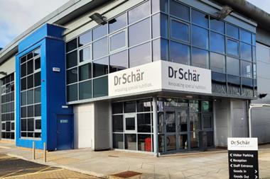 Dr. Schär - The external facade of Dr. Schär UK's manufacturing site in Glasgow - 2100x1400