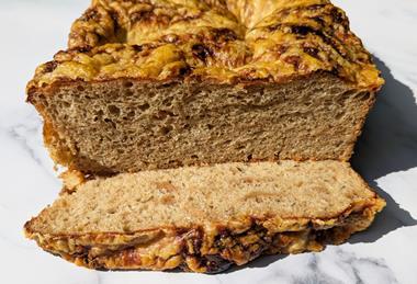 British Baker - French Onion Soup Loaf cut o - Patisserie Mark Bennett - 2100x1400