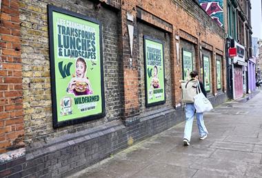 Wildfarmed OOH advertising