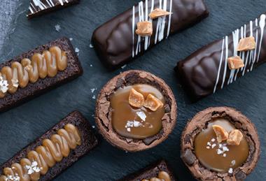 British Bakels - Sweet treats made with Sea Salted and Real Chocolate Billionaire Caramels - 2100x1400