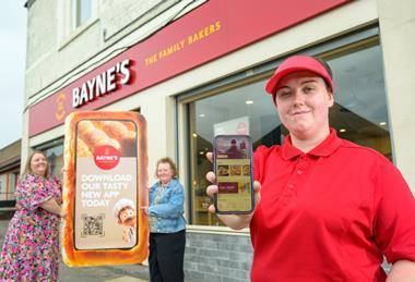Bayne's The Family Bakers - New app launched - 2100x1400