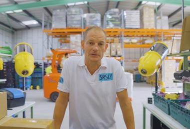 Seriously Low Carb brand founder Andy Welch talks in a promotional video shot at their Hemel Hempstead production site.   2100x1400