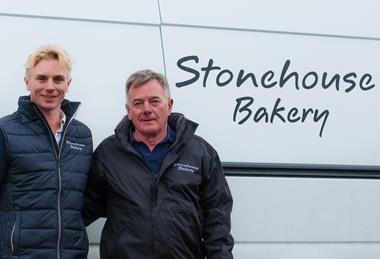 Stonehouse Bakery - Harvey Clacherty and his father Ian