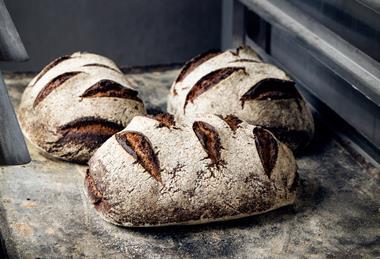 Gail's Bakery - The Brown Slab (Dark Sourdough)  fresh out of the oven 2100x1400