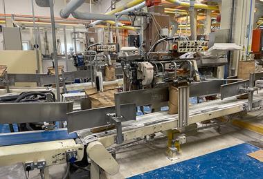 HSE - A photo taken by an HSE investigator of the packer closing machine at ADM Milling's site in Corby following a 2023 incident where a worker lost a finger