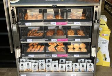 Asda bake on shop floor model