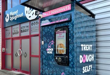 Planet Doughnut Vending Machine