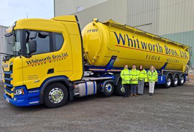 Whitworth Bros lorry