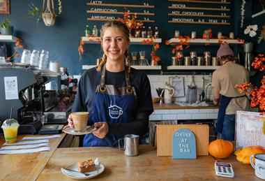Small Business Britain - Bernice Newton, owner of Townhouse Coffee that has served  the local community in Preson for 10 years