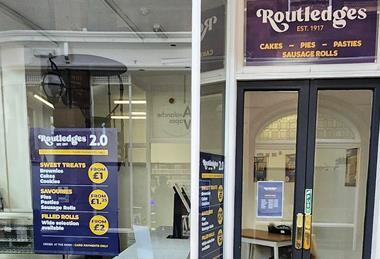 Routledges the Bakers - Recently updated shop inside The Market Hall shopping centre in Carlisle - 2100x1400