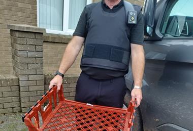 Basco officer in body armour 1