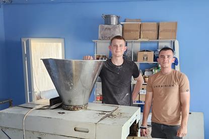 Bakers in Druzhkivka Ukraine